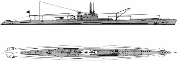 Иллюстрация к книге — Боевые корабли японского флота 10.1918-8.1945 гг. Подводные лодки [i_070.jpg]