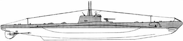 Иллюстрация к книге — Боевые корабли японского флота 10.1918-8.1945 гг. Подводные лодки [i_107.jpg]