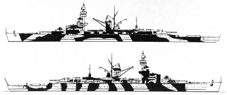 Иллюстрация к книге — Броненосные корабли типа “Дойчланд” [pic_42.jpg]