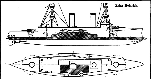 Иллюстрация к книге — Броненосные крейсера Германии. Часть I [i_032.jpg]