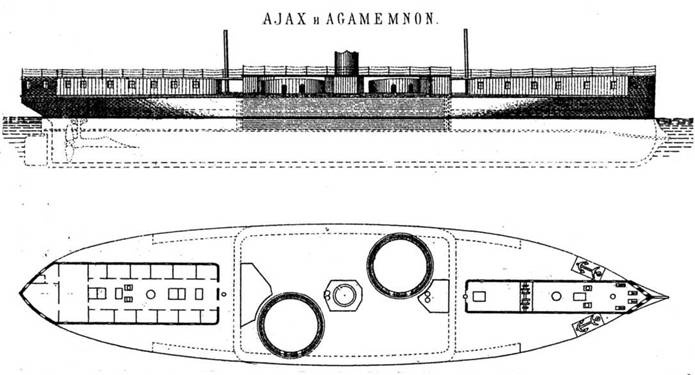 Иллюстрация к книге — Броненосцы типа «Инфлексибл» (1874-1908) [pic_11.jpg]