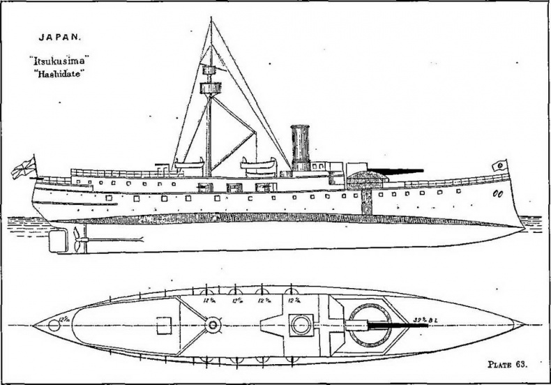 Иллюстрация к книге — Крейсера типа “Мацусима”. 1888-1926 гг. [img_2.jpg]