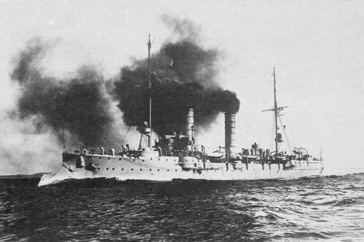 Иллюстрация к книге — Легкие крейсера германии (1914 – 1918 гг.) Часть 2 [pic_63.jpg]