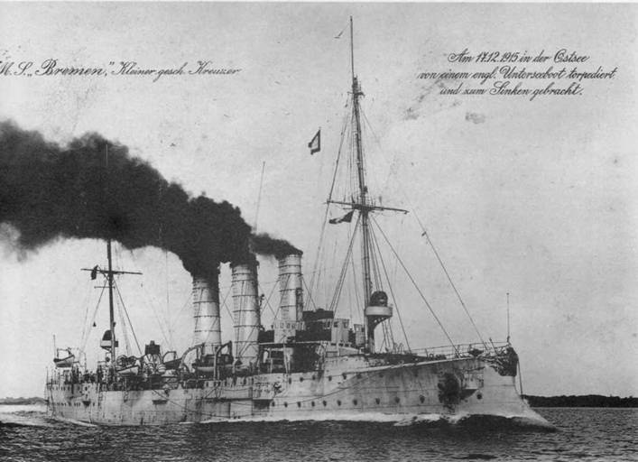 Иллюстрация к книге — Легкие крейсера германии (1914 – 1918 гг.) Часть 2 [pic_66.jpg]