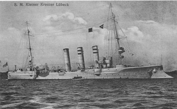 Иллюстрация к книге — Легкие крейсера германии (1914 – 1918 гг.) Часть 2 [pic_9.jpg]