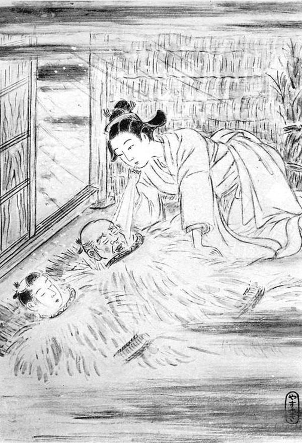 Иллюстрация к книге — Призраки и чудеса в старинных японских сказаниях [i_013.jpg]