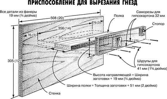 Иллюстрация к книге — Работы по дереву. Мебель для дома своими руками [i_062.jpg]