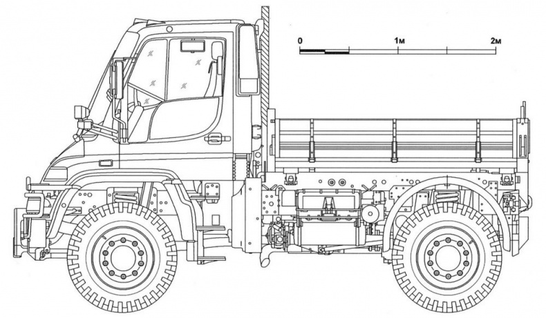 Иллюстрация к книге — Бронетранспортёры на шасси UNIMOG 1950 - 2009 гг. [img_29.jpg]