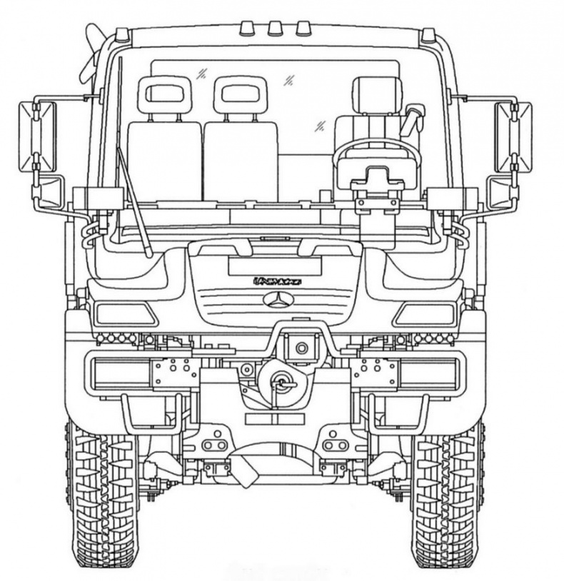 Иллюстрация к книге — Бронетранспортёры на шасси UNIMOG 1950 - 2009 гг. [img_31.jpg]