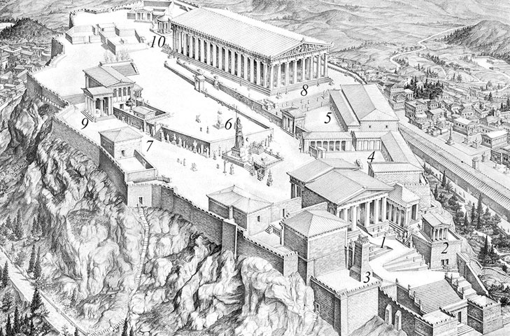 Иллюстрация к книге — Всеобщая история архитектуры и строительной техники. Учебник. В 3 частях. Часть 1. История архитектуры и строительной техники Древнего и античного мира [i_081.jpg]
