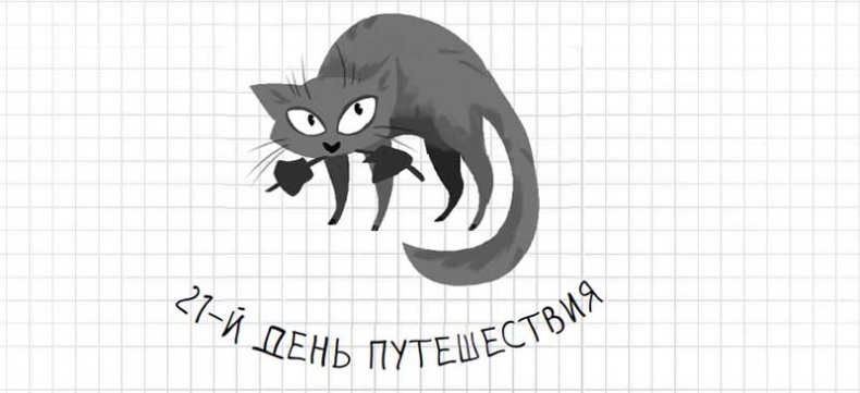 Иллюстрация к книге — Дневник дебильного кота. Великое путешествие Эдгара [i_108.jpg]