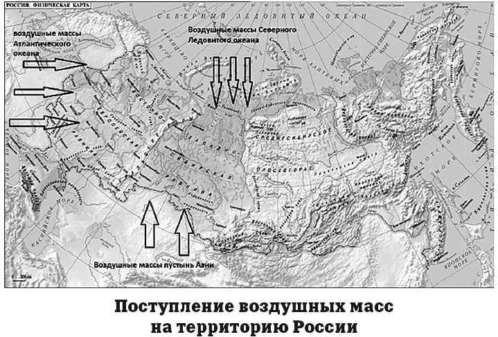 География на пальцах