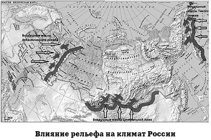 География на пальцах