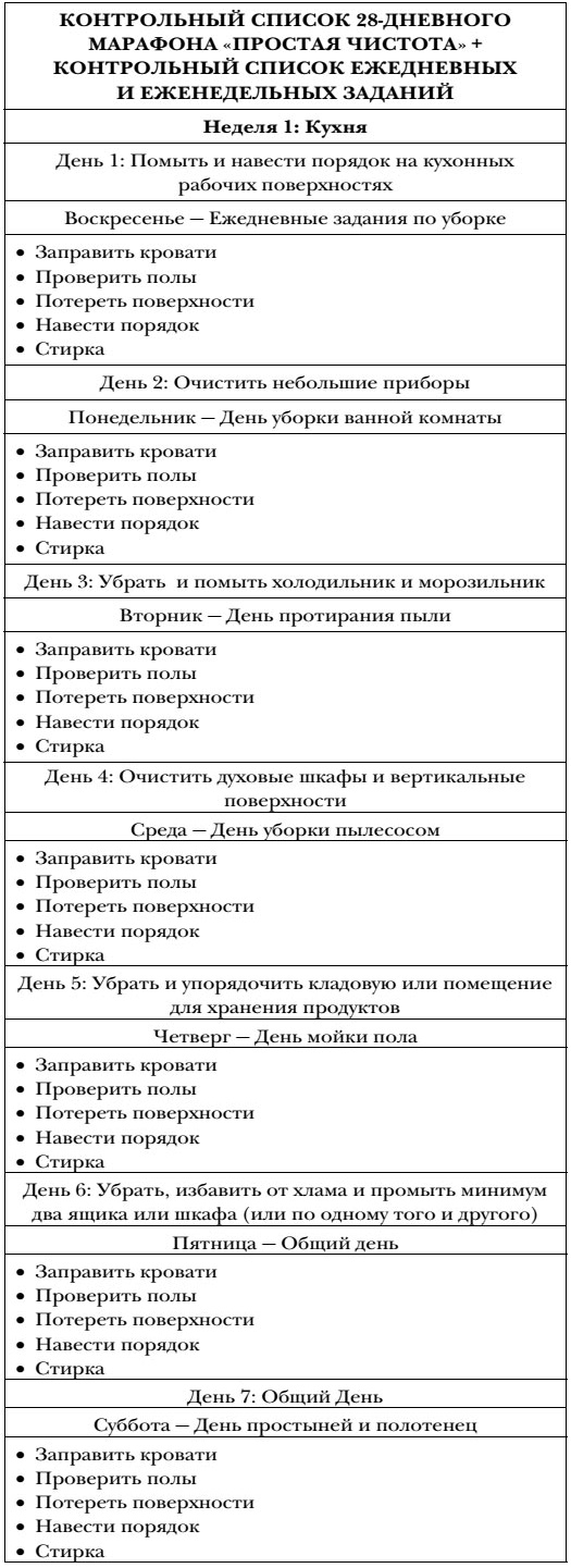 Иллюстрация к книге — Волшебная уборка. Идеальный порядок в доме за 10 минут в день [i_022.jpg]