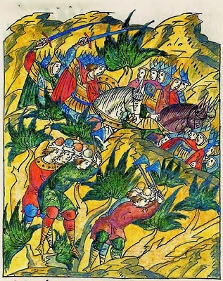 Иллюстрация к книге — Оборона Опочки 1517 г. «Бесова деревня» против армии Константина Острожского [i_031.jpg]
