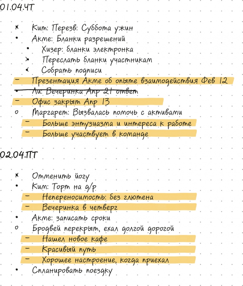 Иллюстрация к книге — Bullet Journal метод [i_017.jpg]