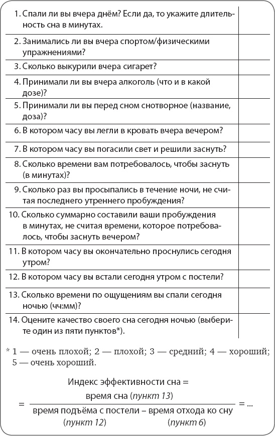 Иллюстрация к книге — Как победить бессонницу? Здоровый сон за 6 недель [i_030.jpg]
