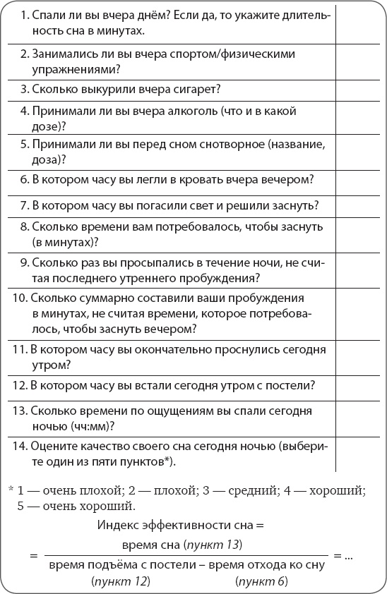Иллюстрация к книге — Как победить бессонницу? Здоровый сон за 6 недель [i_040.jpg]