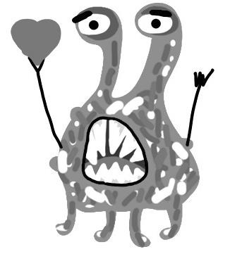 Иллюстрация к книге — Тайная жизнь домашних микробов: все о бактериях, грибках и вирусах [i_001.jpg]