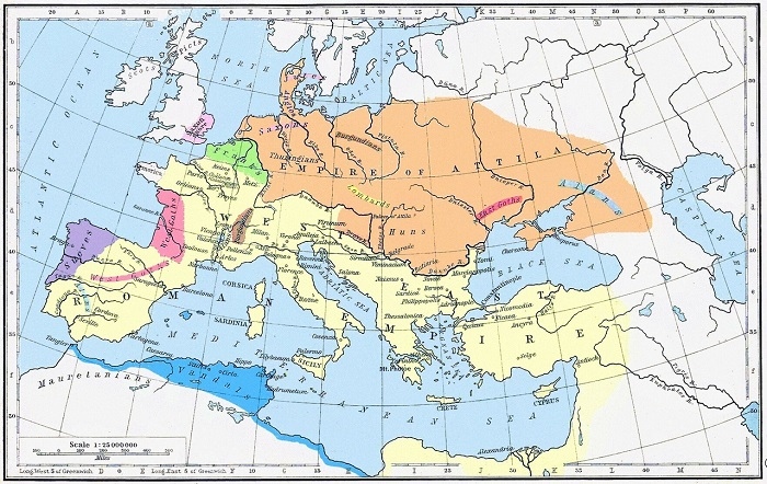 Иллюстрация к книге — После Рима. Книга вторая. Anno Domini 430–800 [i_007.jpg]