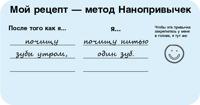 Иллюстрация к книге — Нанопривычки. Маленькие шаги, которые приведут к большим переменам [i_032.jpg]