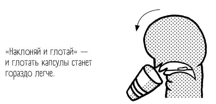 Иллюстрация к книге — Чем запить таблетку? Фармацевт о том, почему нельзя делить таблетки на части, хранить их на кухне и запивать всем подряд [i_002.jpg]