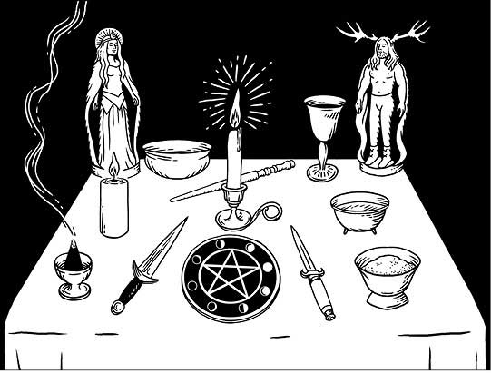 Иллюстрация к книге — Ведьмовское Колесо Года: ритуалы для круга, ковена и виккан-одиночек [i_006.jpg]