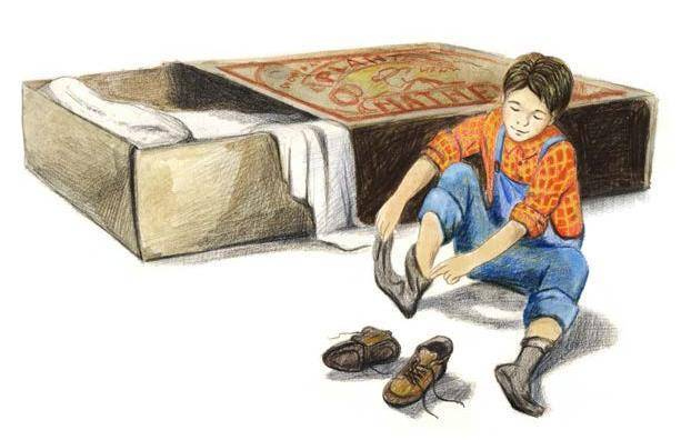 Иллюстрация к книге — Мальчик из спичечной коробки [i_001.jpg]