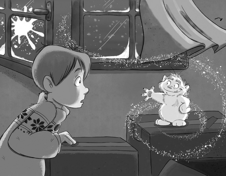 Иллюстрация к книге — Снежик, или Чудо в переулке Синичек [i_015.jpg]