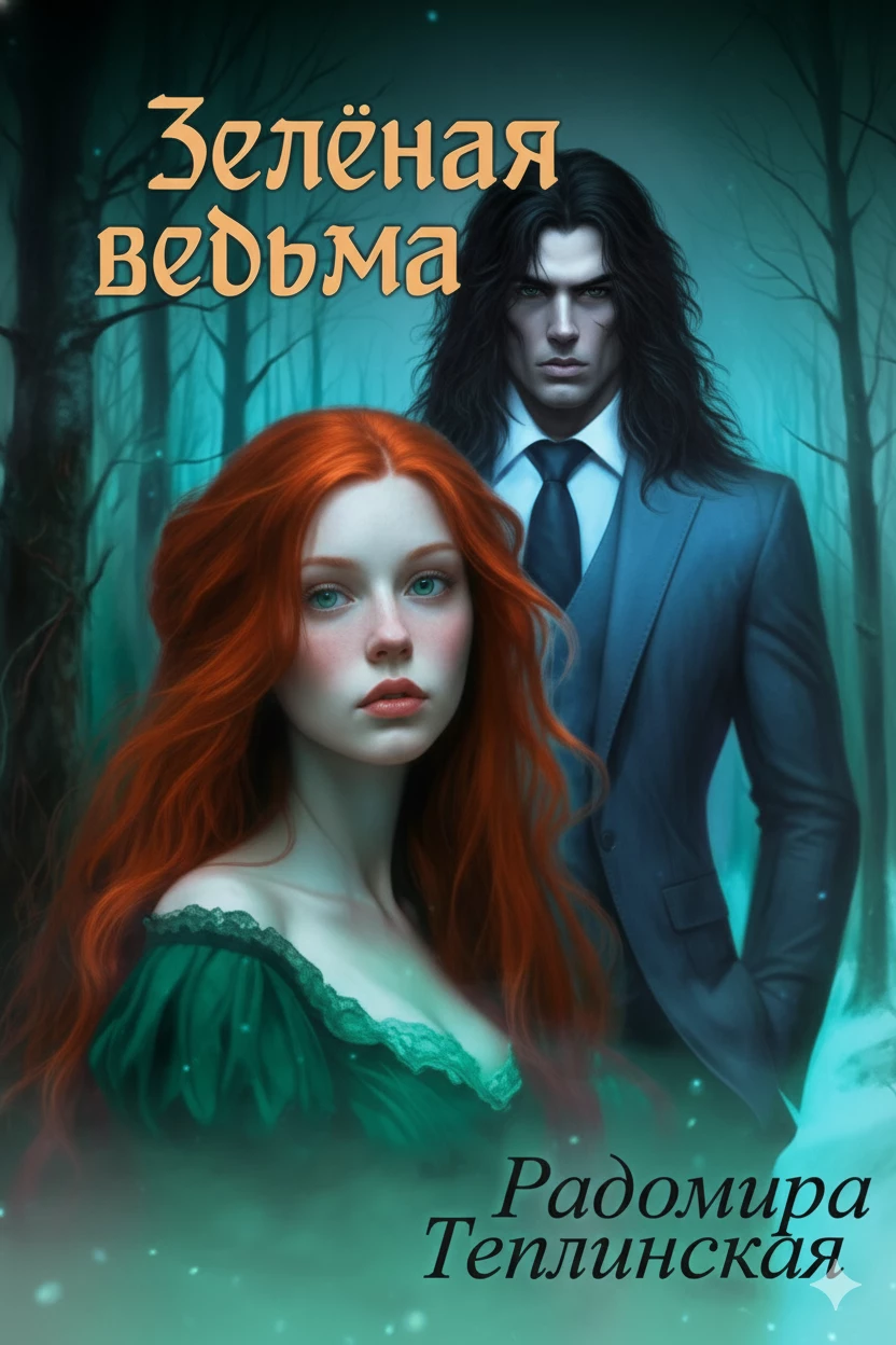 Книга Зелёная ведьма Книга Зелёная ведьма