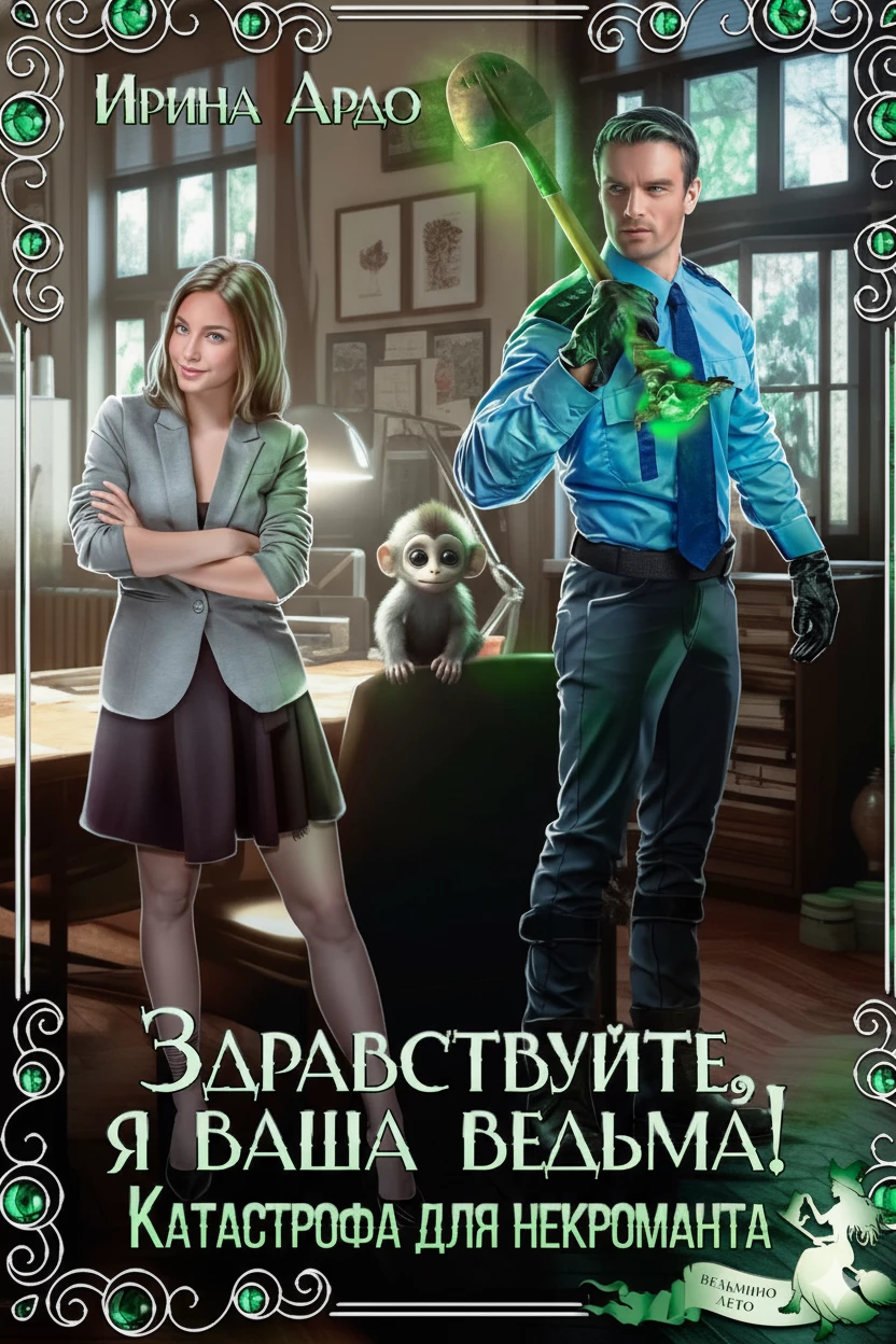 Книга Здравствуйте, я Ваша ведьма! Катастрофа для некроманта Книга Здравствуйте, я Ваша ведьма! Катастрофа для некроманта