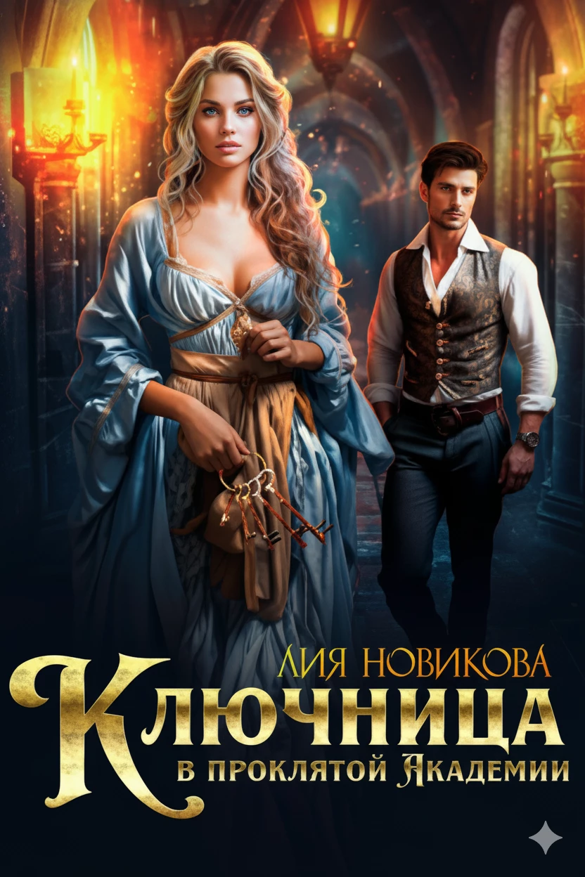 Книга Ключница в проклятой Академии Книга Ключница в проклятой Академии