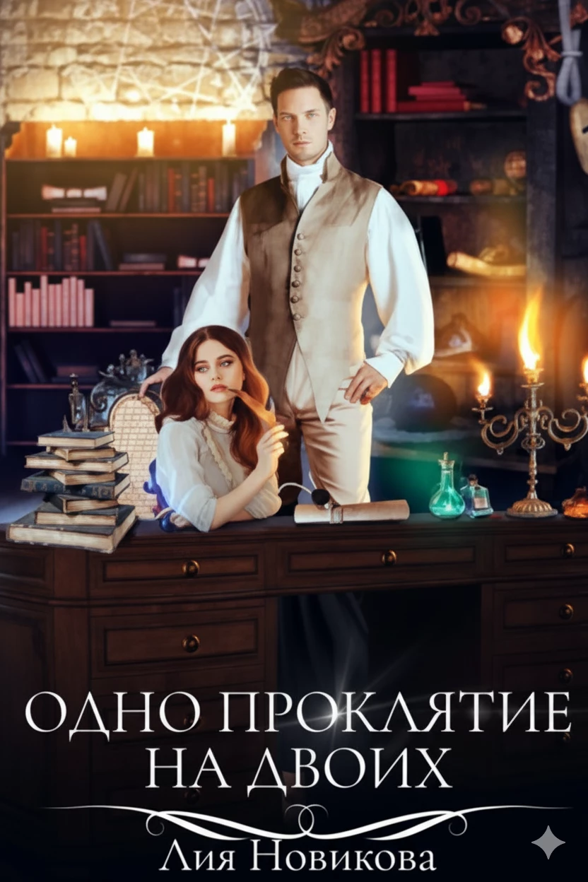 Книга Одно проклятие на двоих Книга Одно проклятие на двоих