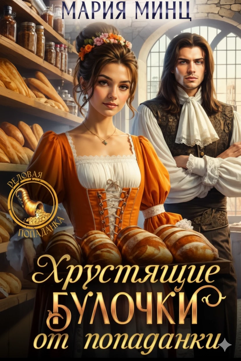 Книга Хрустящие булочки от попаданки Книга Хрустящие булочки от попаданки