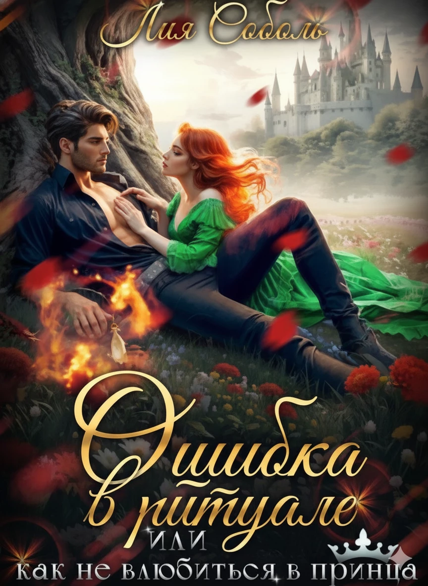 Книга Ошибка в ритуале или как не влюбиться в принца Книга Ошибка в ритуале или как не влюбиться в принца