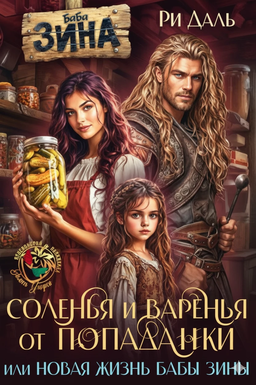 Книга Соленья и варенья от попаданки, или новая жизнь бабы Зины