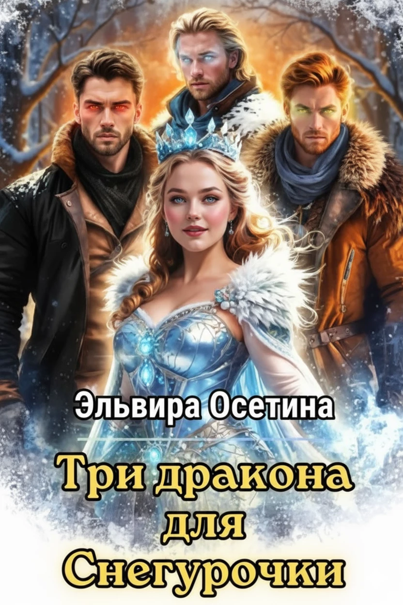 Книга Три дракона для Снегурочки