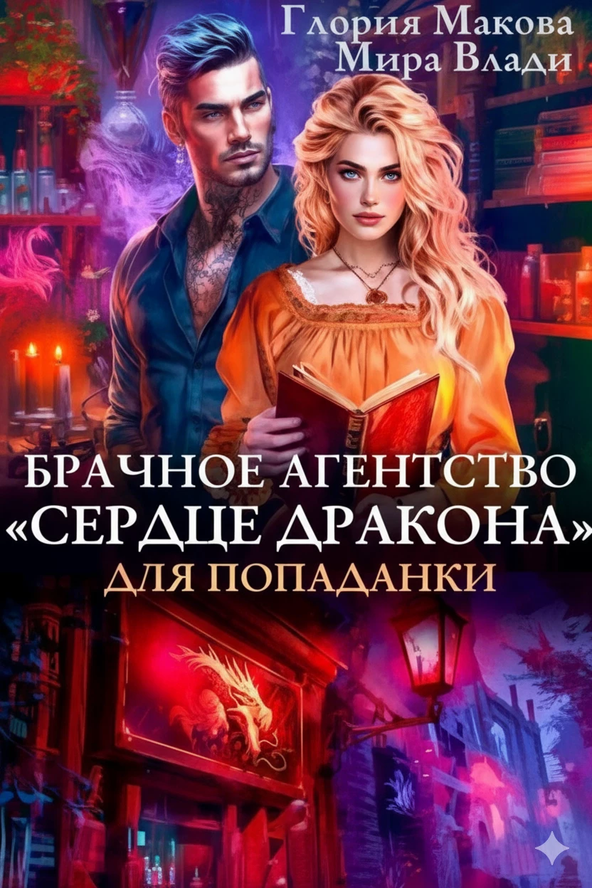 Книга Брачное агентство Сердце дракона для попаданки