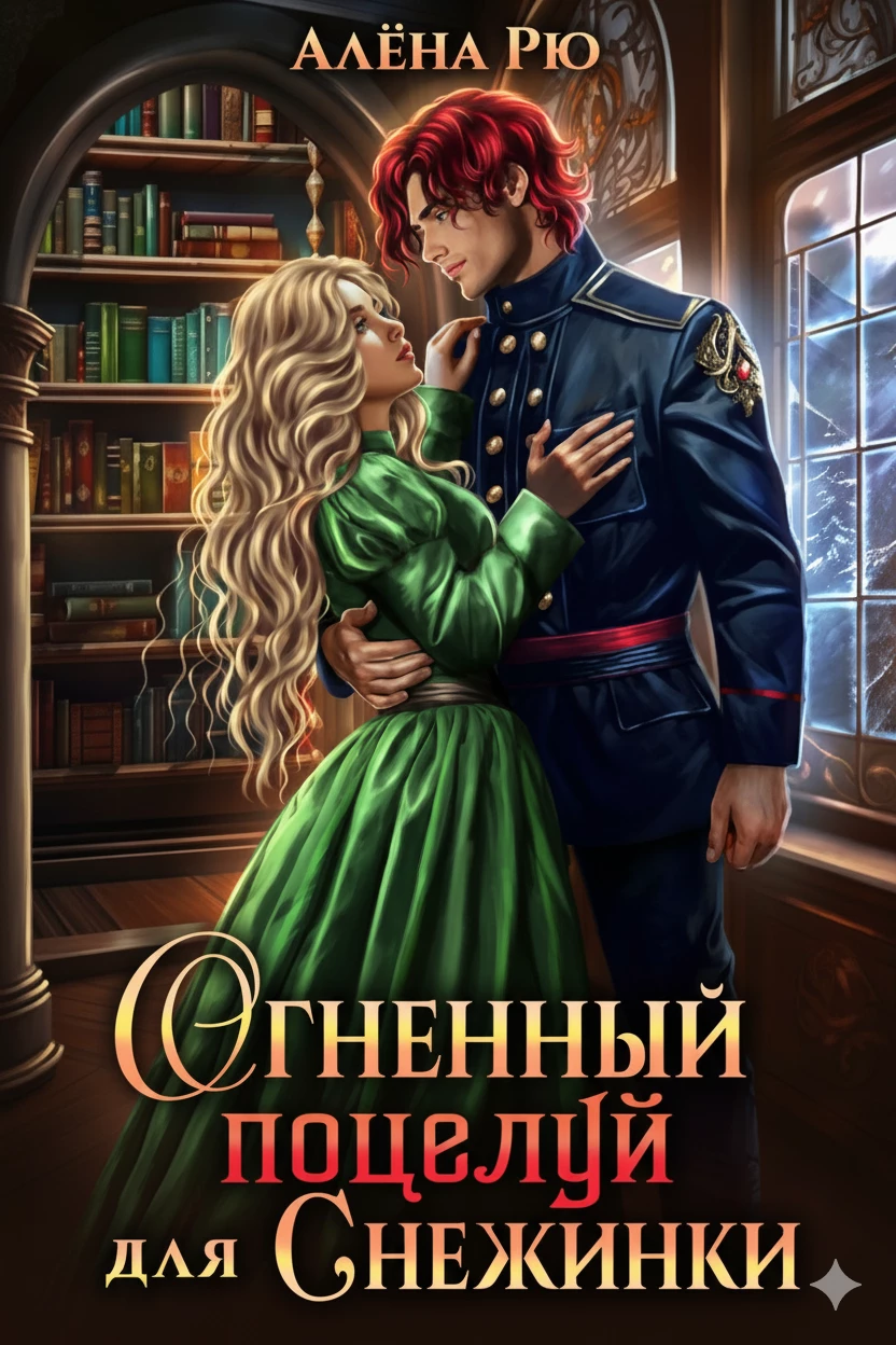Книга Огненный поцелуй для Снежинки