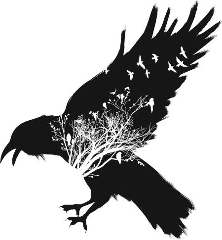 Иллюстрация к книге — О чем кричат Вороны [i_001.webp]