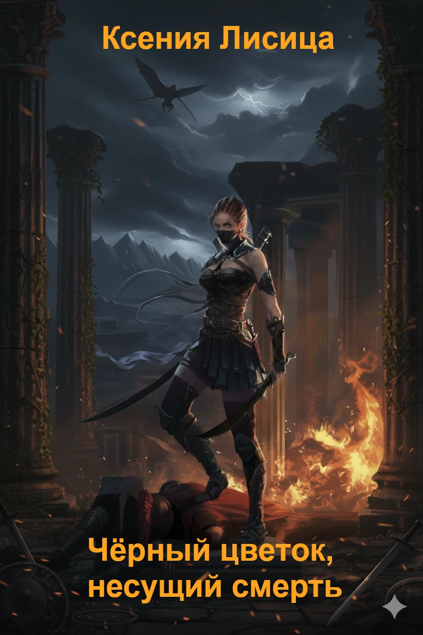 Книга Чёрный цветок, несущий смерть