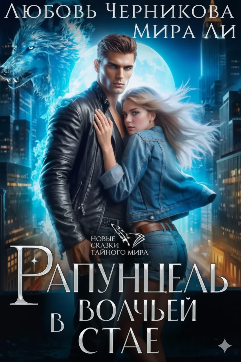 Книга Рапунцель в волчьей стае
