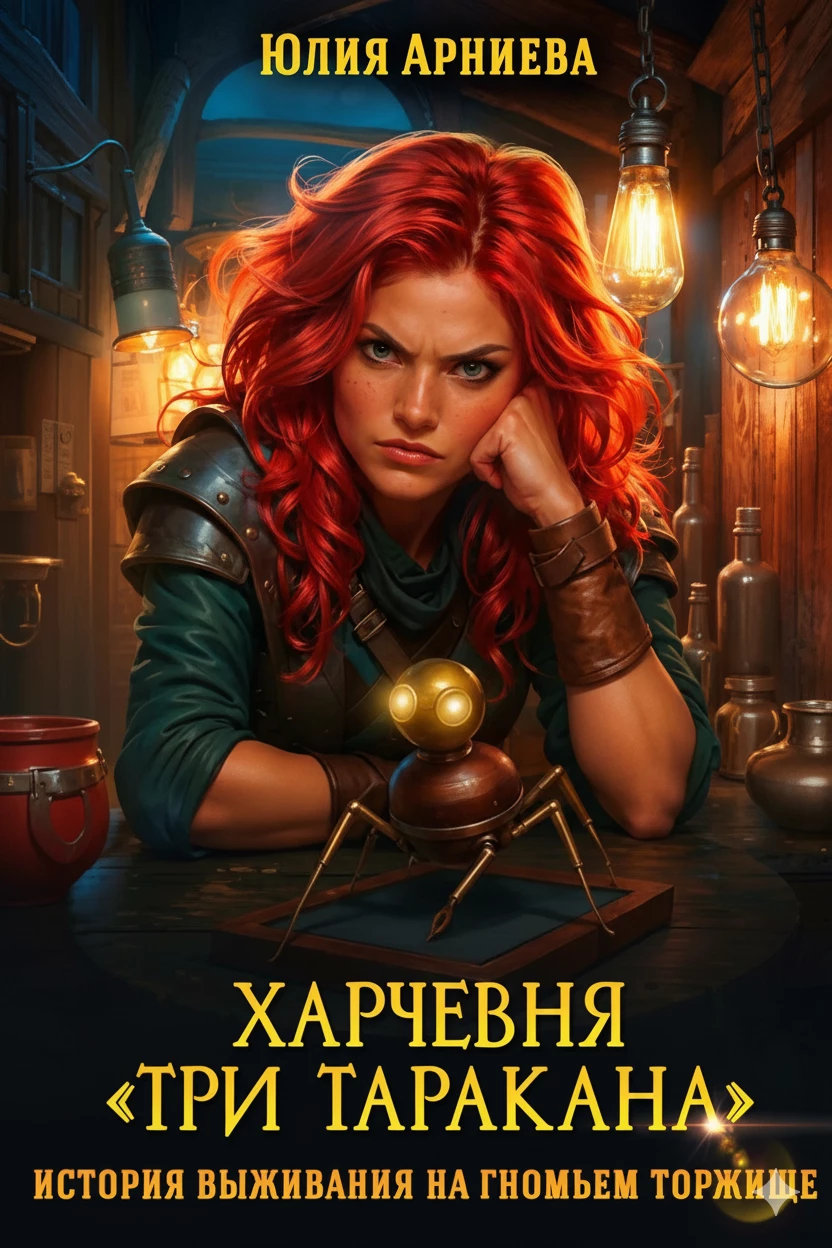 Книга Харчевня «Три таракана» история выживания на гномьем торжище