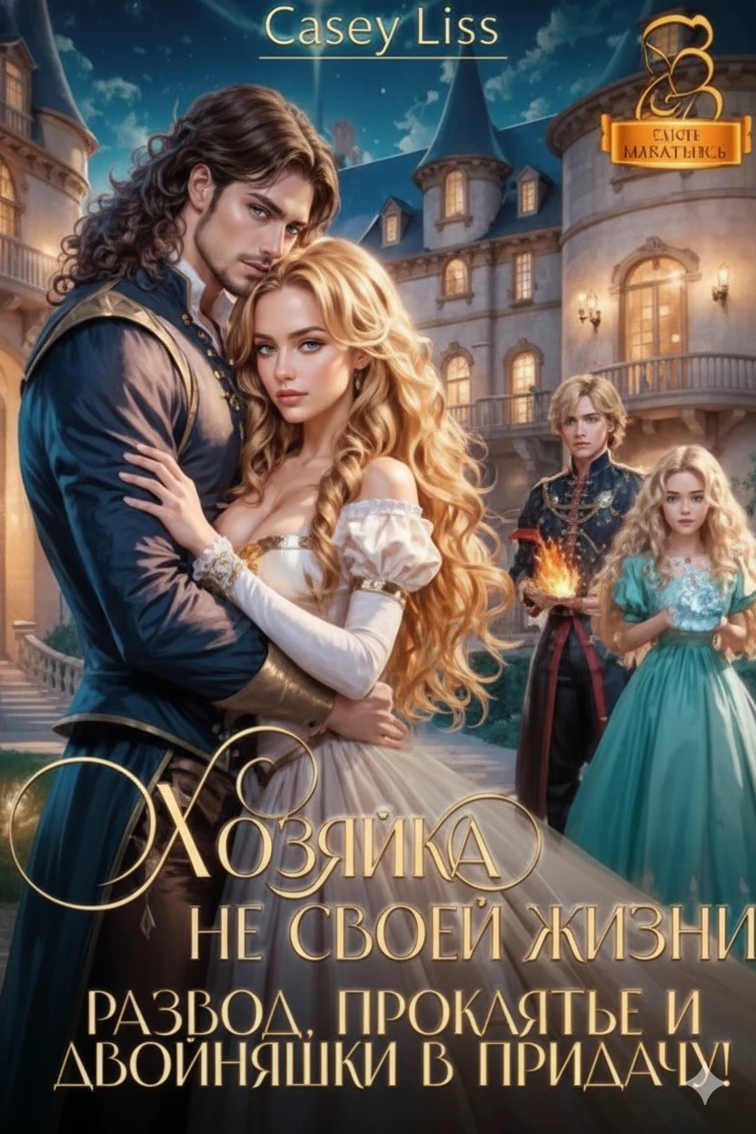 Книга Хозяйка не своей жизни. Развод, проклятье и двойняшки