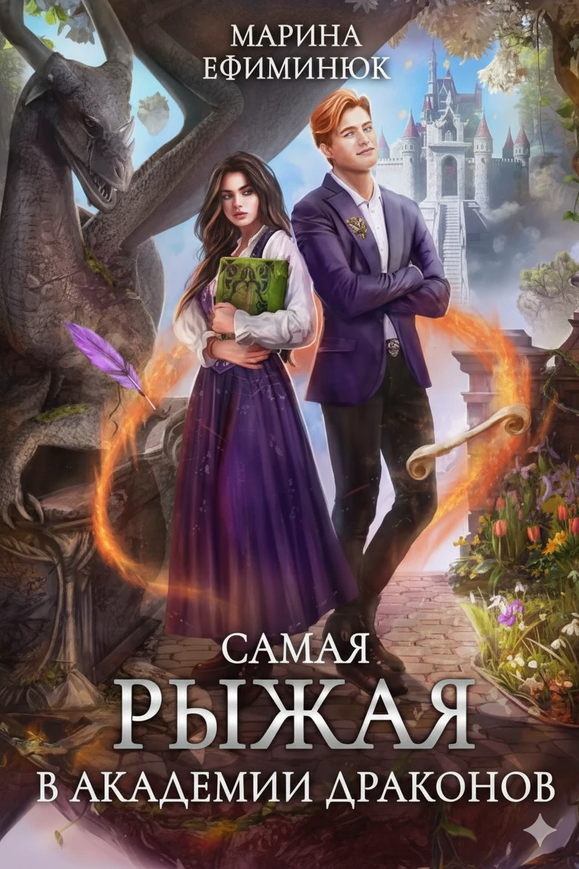 Книга Самая рыжая в Академии драконов