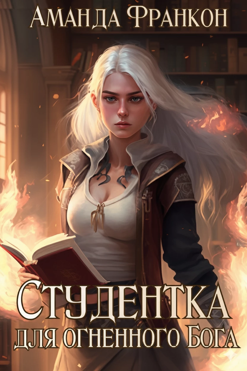 Книга Студентка для огненного Бога