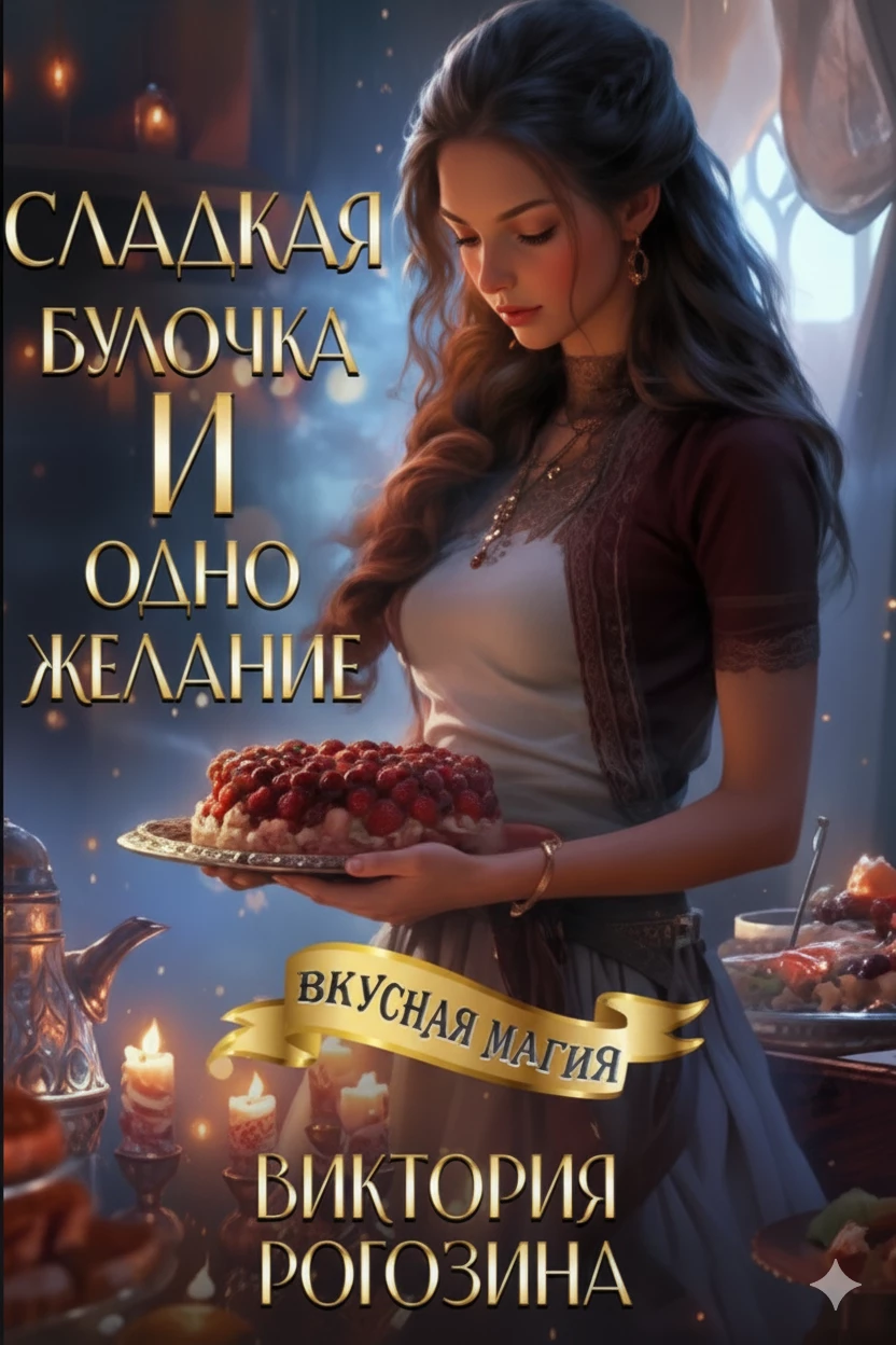 Книга Сладкая булочка и одно желание