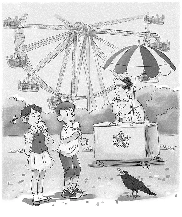 Иллюстрация к книге — Кот Страус и пещера страха [i_006.webp]