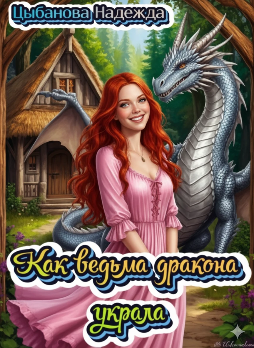 Книга Как ведьма дракона украла