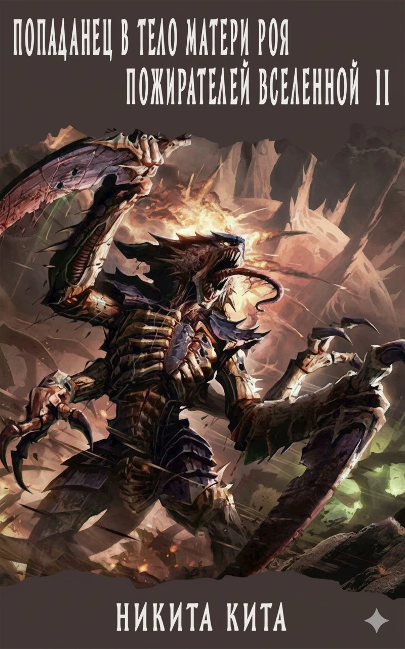 Книга Попаданец в тело матери роя пожирателей вселенной. Том ll